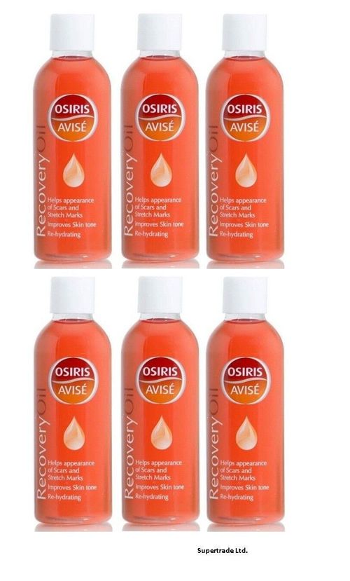 Osiris Avise Recovery Oil Improve Skin Tone Scars & Stretch Marks 100ml X 6 — image 1