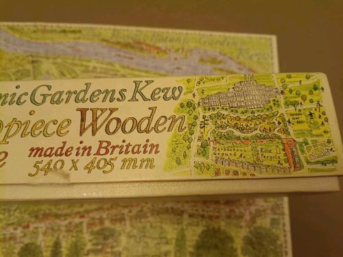 Royal Botanic Gardens Kew hand cut wooden jigsaw puzzle 500 Pieces Made Britain  — image 5