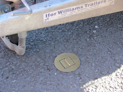 Telescopic Ground Anchor Caravan Anchor Motorbike Trailer Horsebox Anchor — image 4