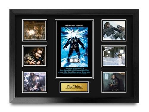 The Thing Signed Large A2 Framed Printed Autograph Memorabilia Gift