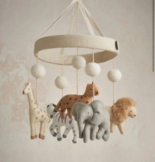 Mamas & Papas Born To Be Wild Cot Mobile And Teddies Bundle — image 3