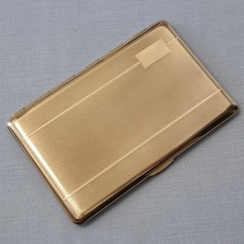 VINTAGE  BRASS TALLENT CIGARETTE CASE
