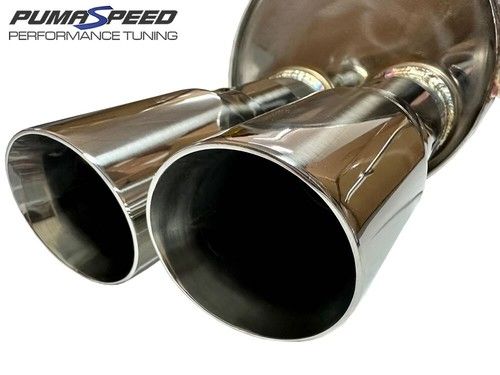 STAINLESS 3 INCH CAT BACK EXHAUST SYSTEM FORD FIESTA MK7 ST180 ST 180 ECOBOOST