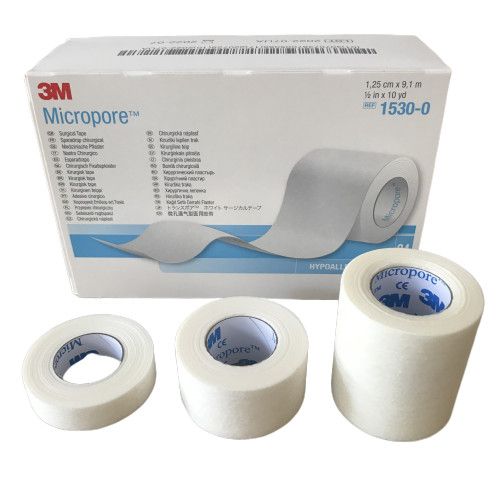 3M Micropore Surgical Tape 1.25cm - 2.5cm - 5cm Eyelash Tape Premium Quality