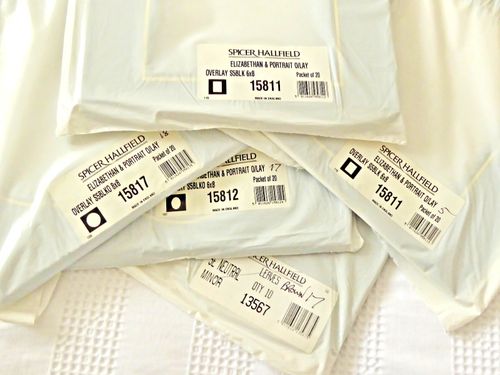 Spicer Hallfield Overlays, Bundle 77 pieces, Sealed & Open — image 1