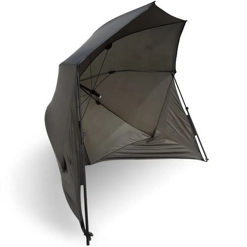 NGT 50" Fishing Brolly Umbrella Carp Coarse Fishing Day Shelter With Storm Poles — image 3