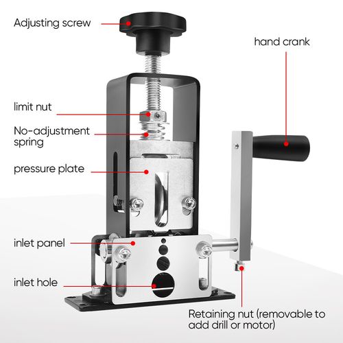 🔥 Manual Electric Wire Stripping Machine Cable Stripper Scrap Copper Cutter UK — image 3