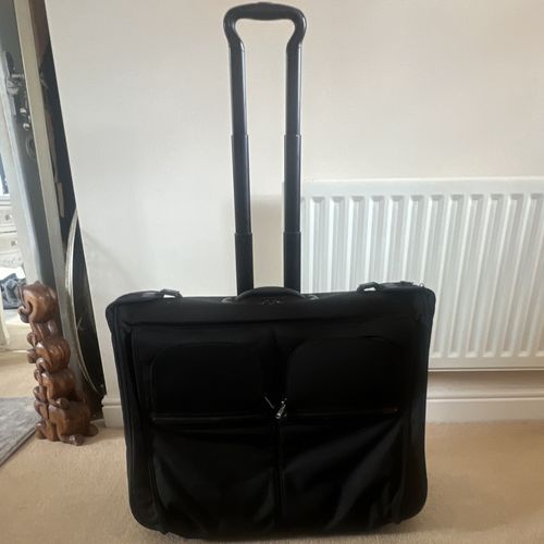 TUMI Black Nylon Rolling Garment Bag Suit Carrier 2-Wheel, 100L+, 55"+ — image 6