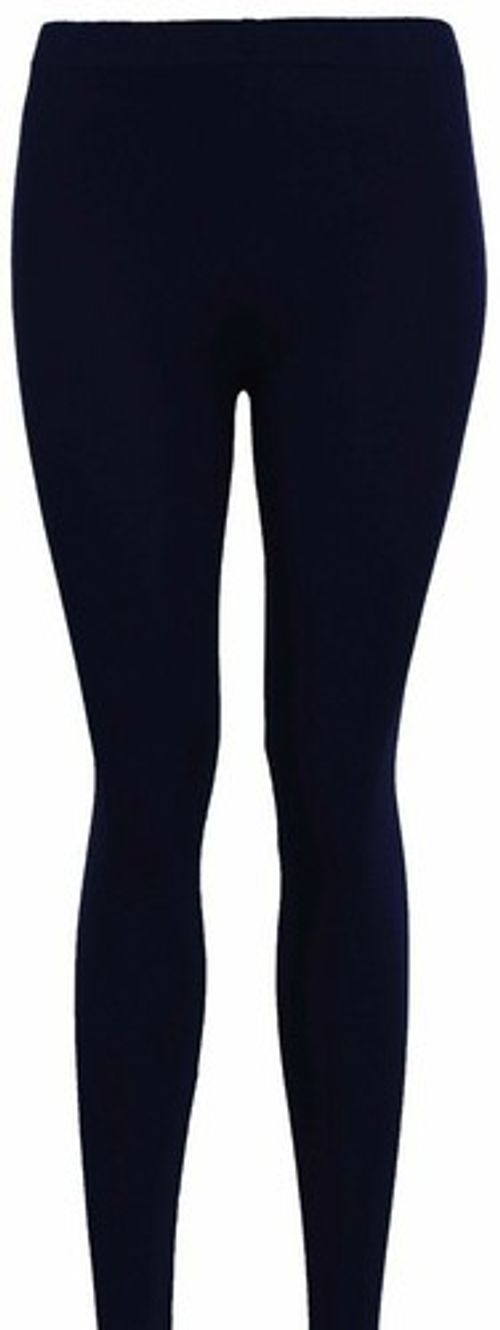 Leggings Cotton Plain Full Length Black UK Size 6 - 30 Womens Ladies Girls