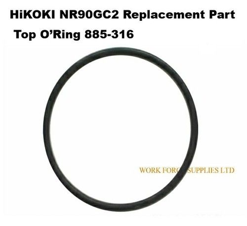 Replacement NR90GC2 top fan o'ring 885-316 for 1st Fix HiKOKI NR90GC2 Hitachi 07