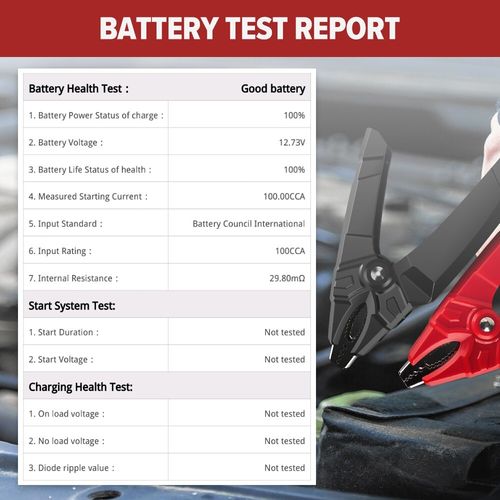 LAUNCH X431 BST360 Battery Test Clip Analyzer 12V Voltage Car Battery Tester  — image 7