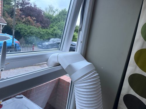 High Flow Air Con Window Vent Adapter Connector AC 150mm 5.9" Air Conditioning — image 7