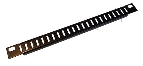 1/2U Half-Rack 10.5 inch 266mm Folded Slotted Vented  Rack Panel height 2.2cm 