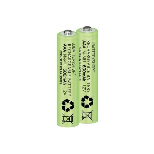 Solar Garden Light Batteries Rechargeable AA 2/3AA AAA 2/3AAA 1/3AAA (All NiMH)