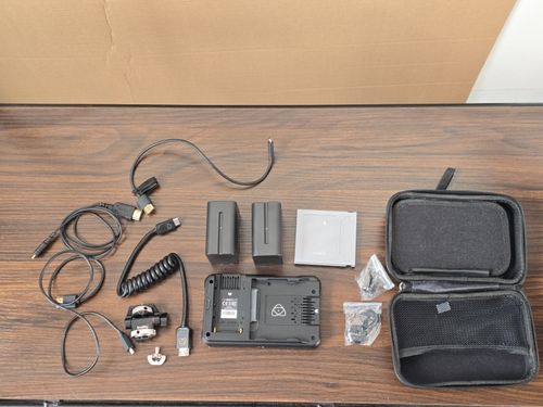 Atomos Ninja V 5" Monitor Recorder 500GB AtomX SSD 2 Batteries SmallRig Case — image 2