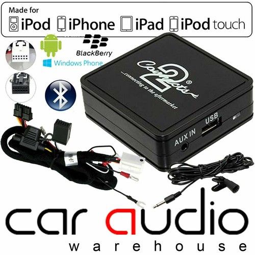 Audi A4 2005 - 2015 AUX Bluetooth Music Streaming & Handsfree Car Kit Interface