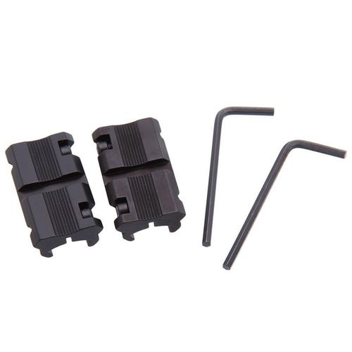 Tactical 11mm Dovetail to 20mm Weaver Picatinny Rail Adapter Mount 2PCS/Pack UK — image 2