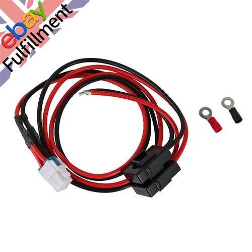 12~14V Car Wave Radio Power Supply Cable 1M 30A for ICOM IC-7000 IC-7600 G