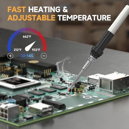 DeWalt Digital Cordless Soldering Station DIY Repair Solder Iron Kit Compatible — image 5
