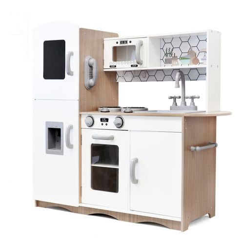 Kidoz Wooden Play Kitchen Pretend Role-Play Kids Toy With Lights & Sounds LARGE — image 2