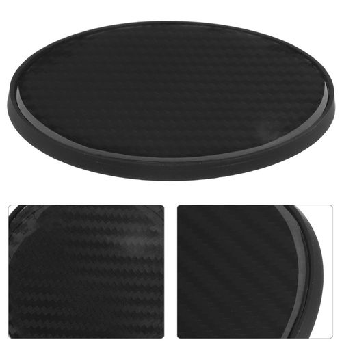 Durable Vehicle Drink Cup Coasters Black PVC Reusable Cup Holders — image 11