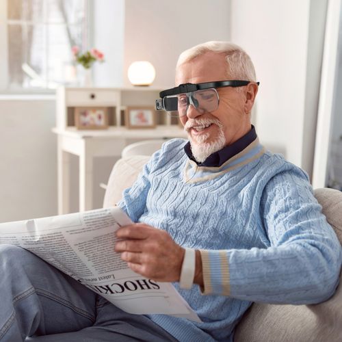 450% Magnifier Glasses With Led Light Magnifying Glasses Loupes Reading Sewing — image 16