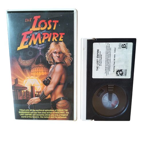 The Lost Empire Betamax UK Pre-Cert 1984 Cult Sci-Fi Horror Angus Scrimm Rare