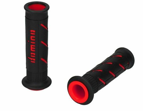 Ducati Streetfighter Domino XM2 Super Soft Grips Handlebar Grips Black + Red