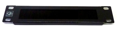 10" SOHO Cable Management Brush Tidy Bar 1U Network Rack Miniline Data Lan Rack