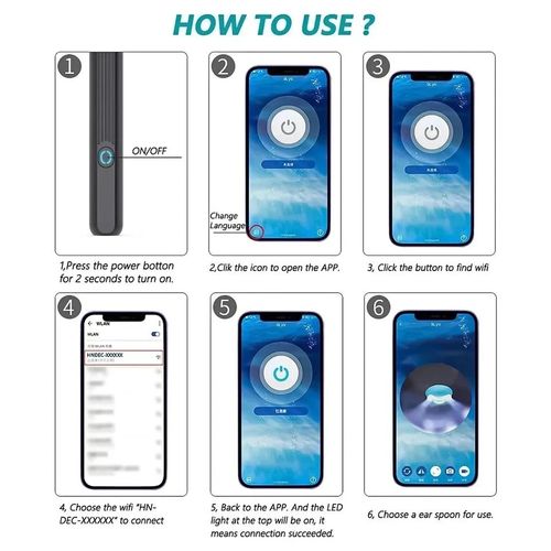 Wireless Ear Wax Removal Camera | HD Ear Endoscope Ear Cleaning Tool with Camera — image 3