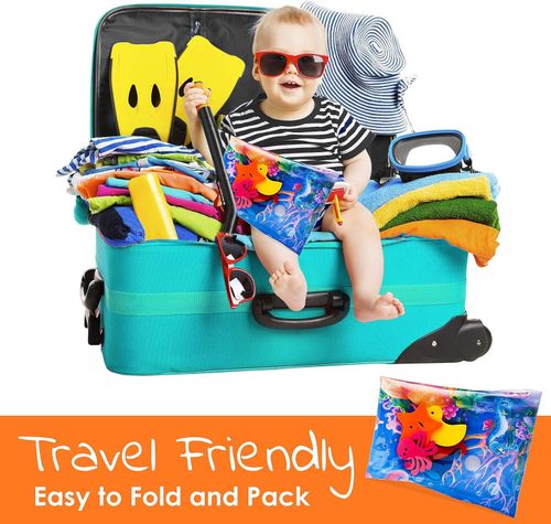 Inflatable Baby Water Play Mat Infants Toddlers Kid Perfect Fun Tummy Time Large — image 3