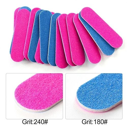 Mini NAIL FILES Emery Board DOUBLE SIDED Manicure PEDICURE DISPOSABLE Travel UK — image 7