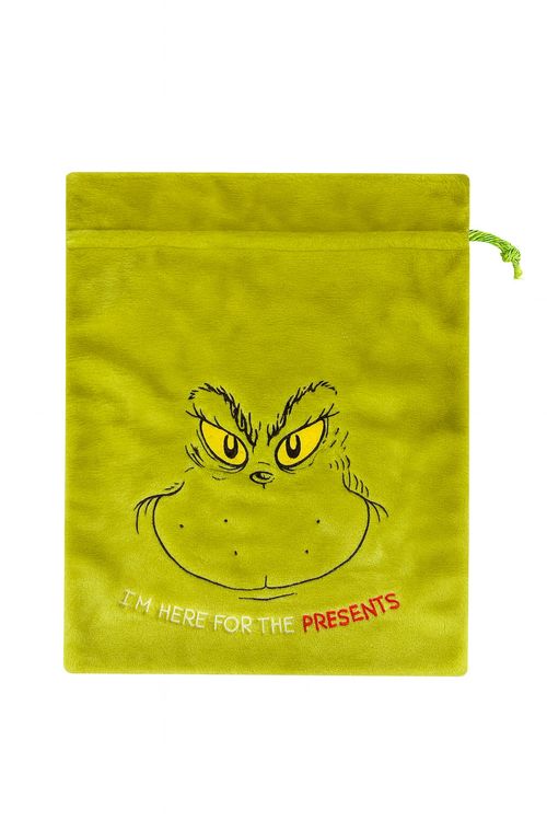Grinch Christmas Stocking– Christmas Santa Sack - Large Festive Gift Bag 70x50cm — image 2