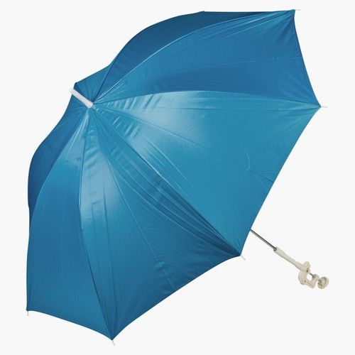 Screw Clamp Garden Beach Deck Chair Parasol Sunshade Sun UV Protection Umbrella