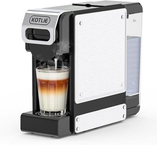 19BAR Multifunction Coffee Capsule Machine for Nespresso Original/Dolce Gusto..
