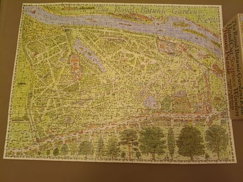Royal Botanic Gardens Kew hand cut wooden jigsaw puzzle 500 Pieces Made Britain  — image 1