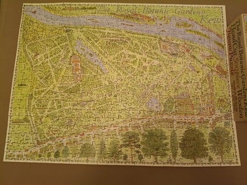 Royal Botanic Gardens Kew hand cut wooden jigsaw puzzle 500 Pieces Made Britain 