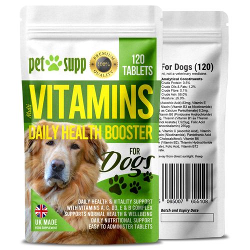 Multivitamin for Dogs, All Essential Daily Vitamins & Minerals Tablets, UK — image 4