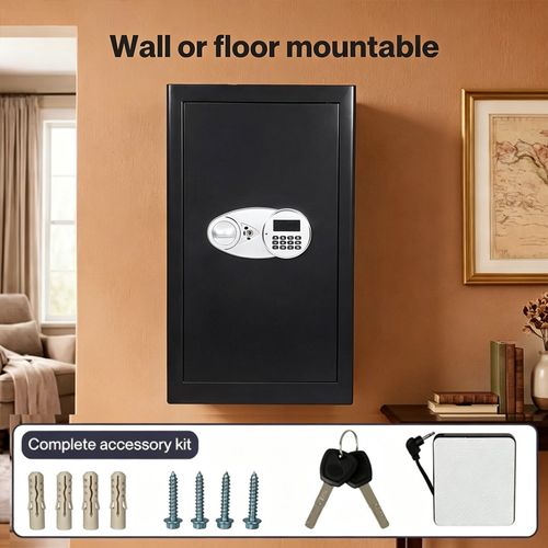 85L Large Door Security Safe Box Home Safe Lock Box with Fireproof Security Safe — image 14
