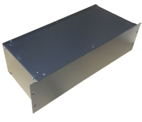 3U 19 inch rack mount 200mm deep non vented enclosure chassis case back box — image 3