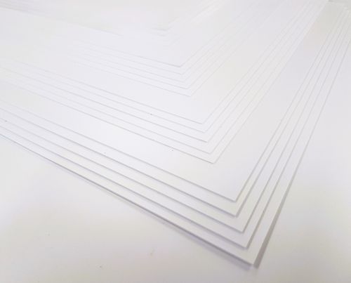 Plasticard Sheet White Matt High Impact Polystyrene HIPS 0.25 0.50 0.75 1mm — image 14