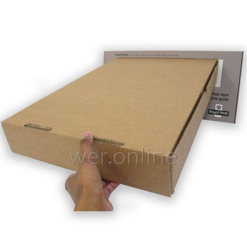 Royal Mail SMALL PARCEL "WIDE" 449x349x79mm - Cardboard Postal Boxes — image 3
