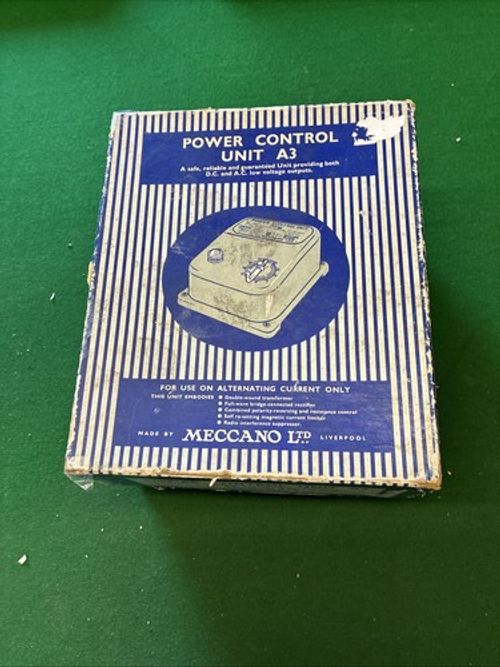 Mecca o Ltd Boxed Vintage Power Control Unit A3 Untested All There