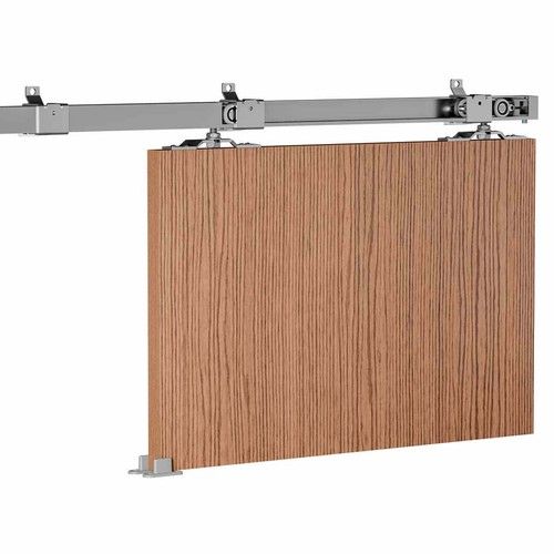 Sliding Door Track Kit Rail System 80kg For Room Internal Doors - Scarab 80kg