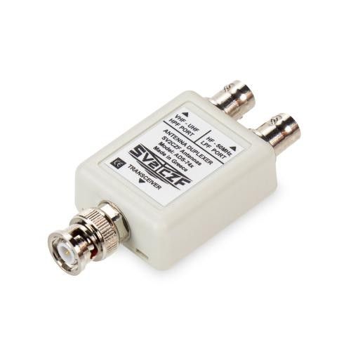 Sv2Czf HF-VHF-UHF Antenna Duplexer BNC Portable 3-Port Splitter PN: ADS74-B