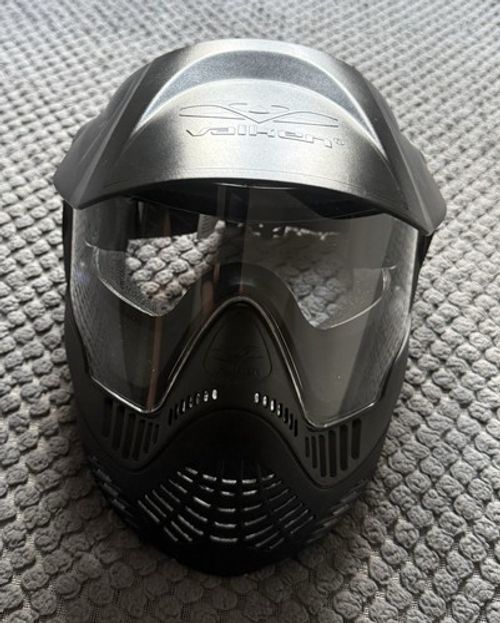 Valken Paintball Full Face Mask Goggles Black Adult One Size