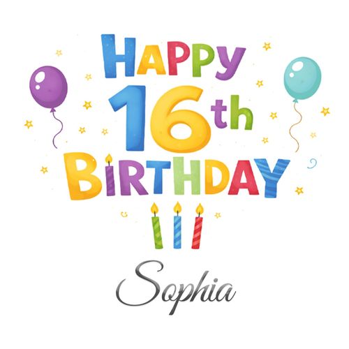 Wrapping Paper Birthday Personalised Any Name & Age Premium Custom Gift Wrap UK — image 2