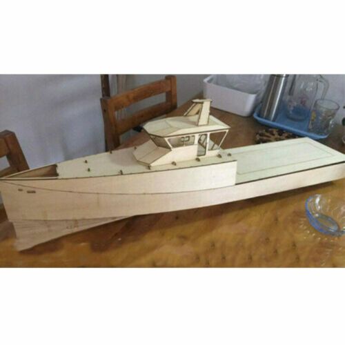 DIY Assembly Model Sea Axe 3307 900mm Rc Model Wooden Model Ship Kit — image 3