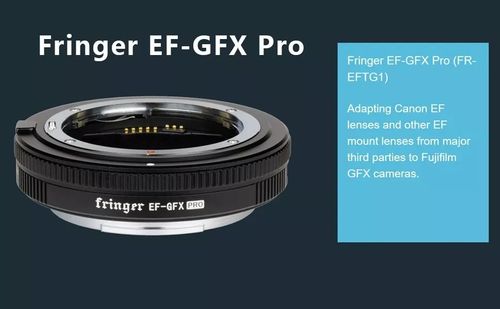Fringer EF-GFX Pro Lens Adapter AF for Cannon EF Lens to Fujfilm GFX Camera — image 11