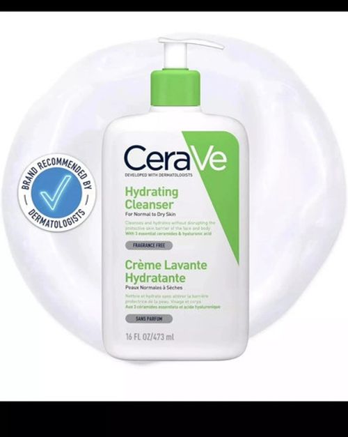 CeraVe Facial hydrating  Cleanser For Normal To dry Skin 473ml
